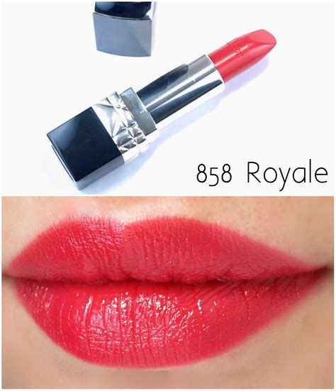 dior lipstick 858 royale|Dior Royale (858) Rouge Brilliant Lipgloss Product Info .